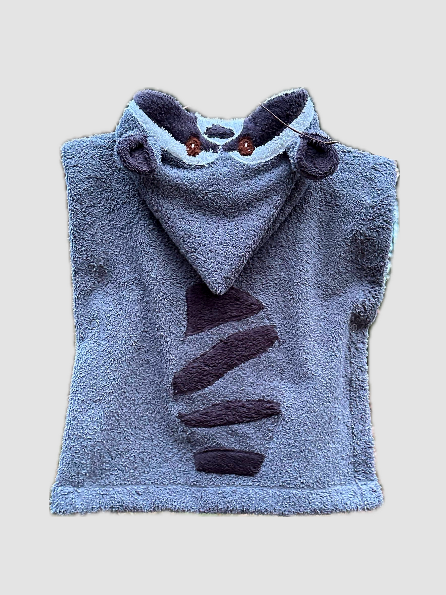 Badeponcho Waschbär