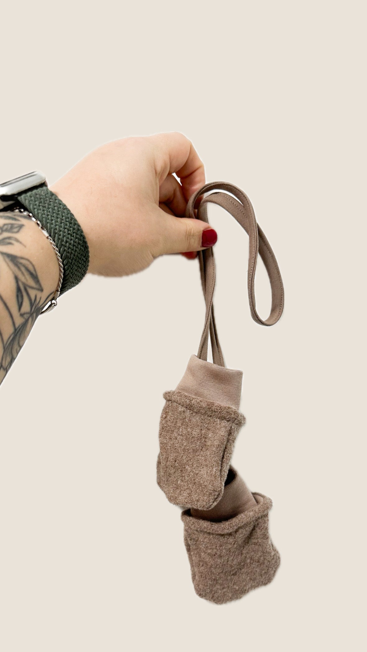 Walkaccessoires ungefüttert (Merinowolle