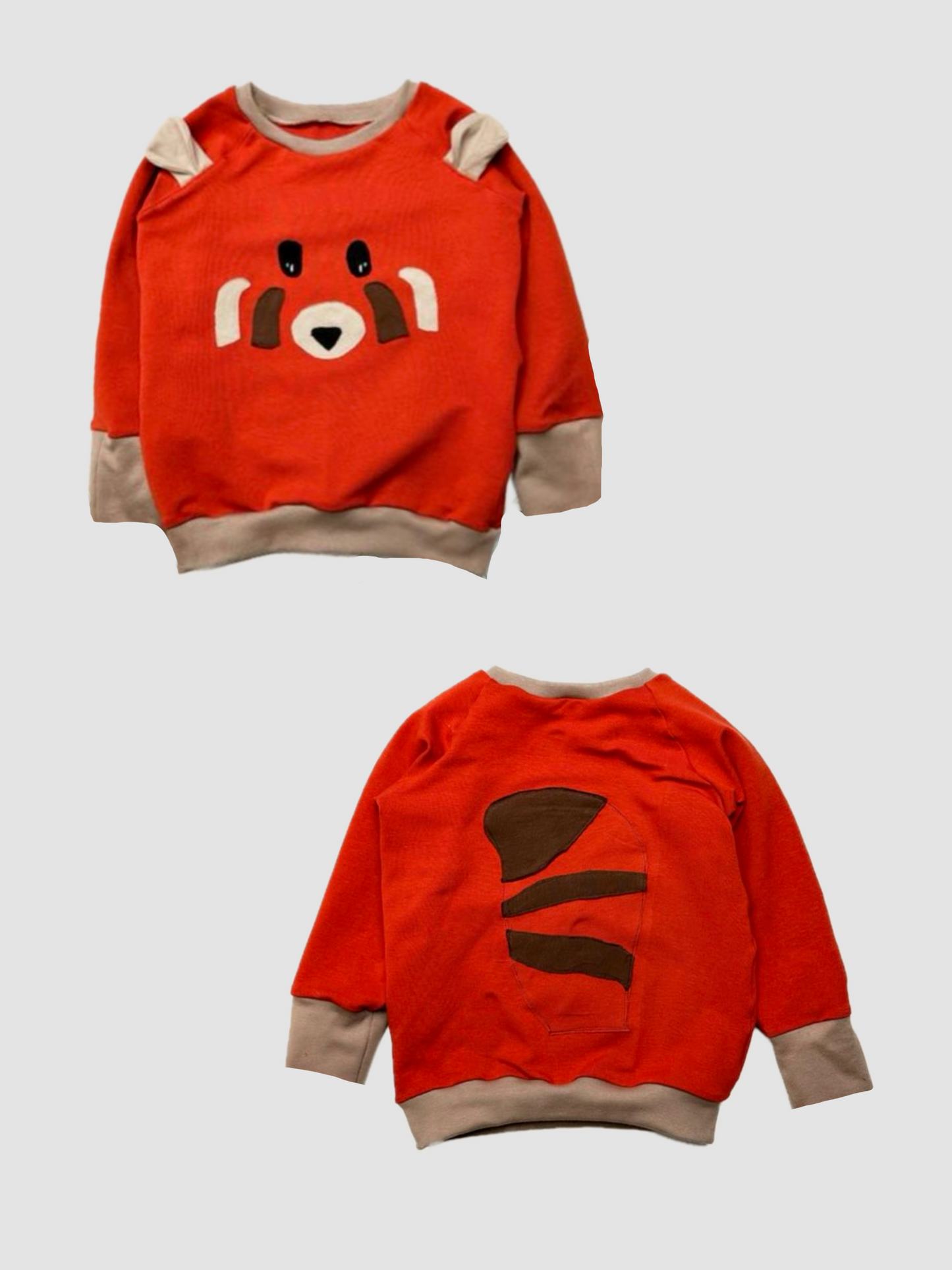 Sweater roter Panda