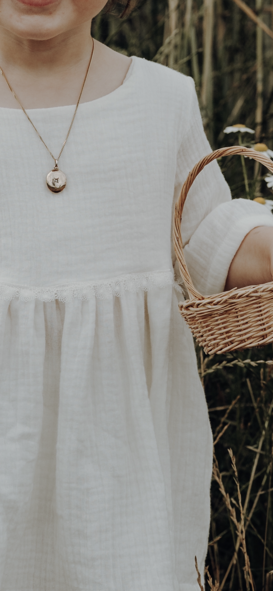 Musselin Boho Tunika (Kleid)