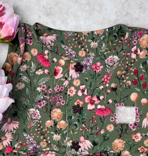 #3 Girly Romper „Blumenwiese“