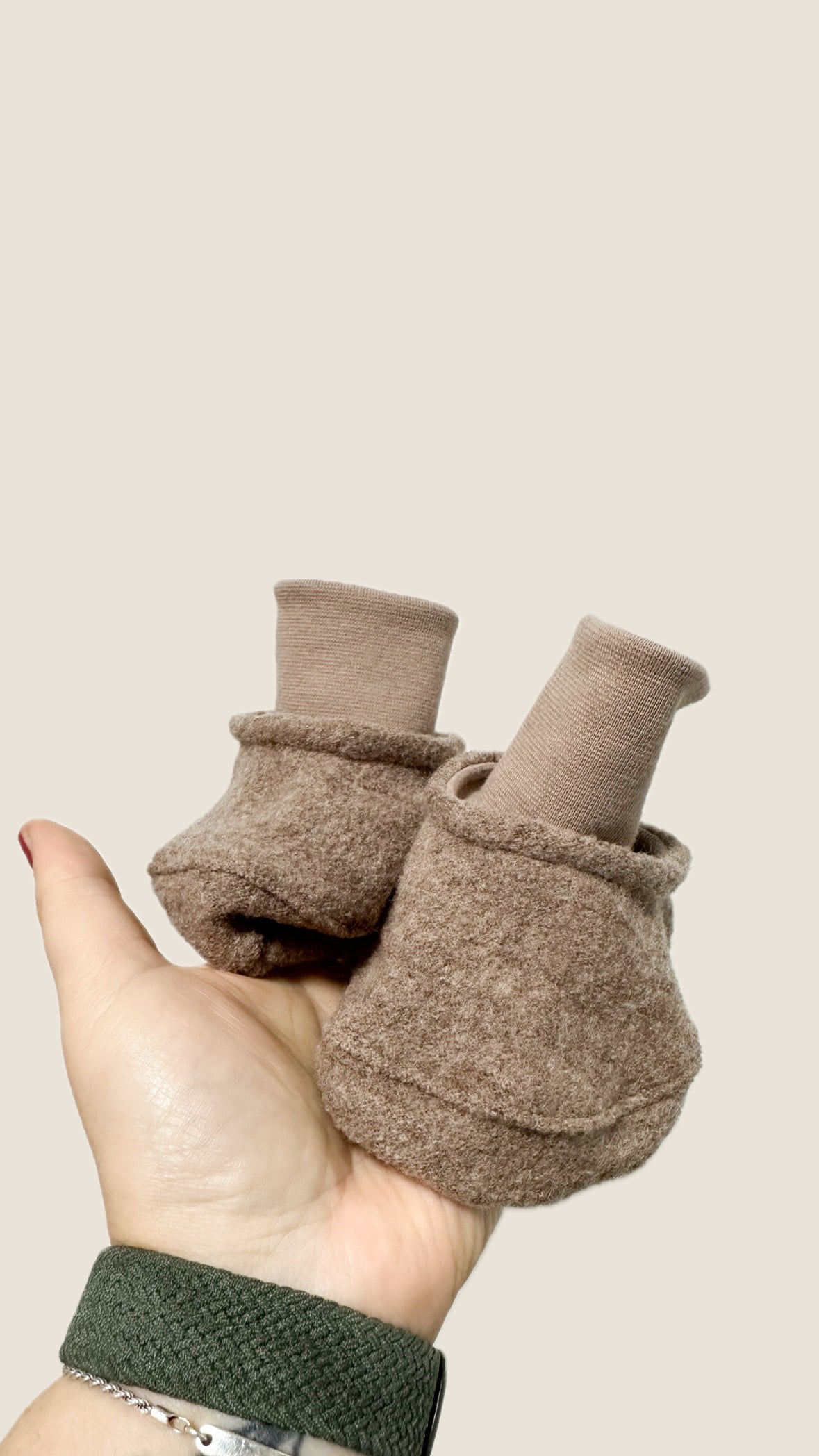 Walkaccessoires ungefüttert (Merinowolle